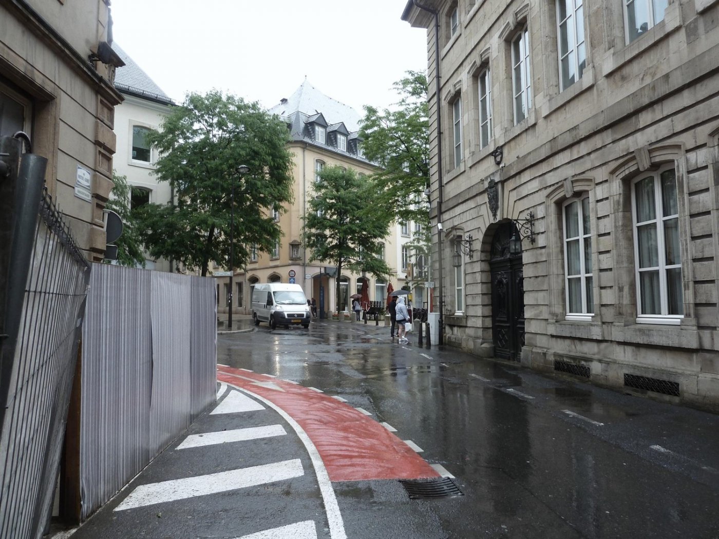 La rue Notre-Dame avant les travaux