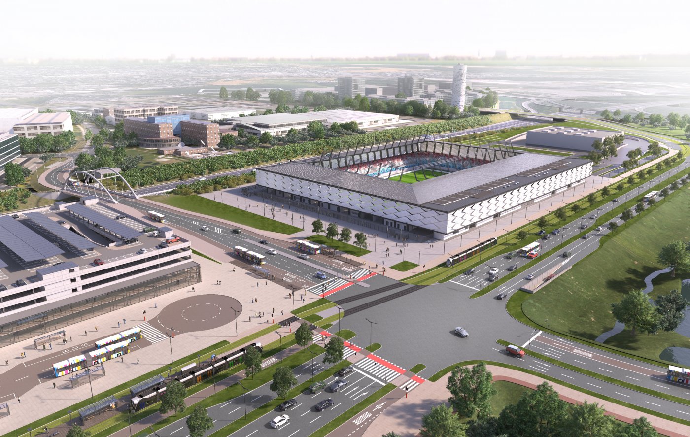 Visuel du projet stade national