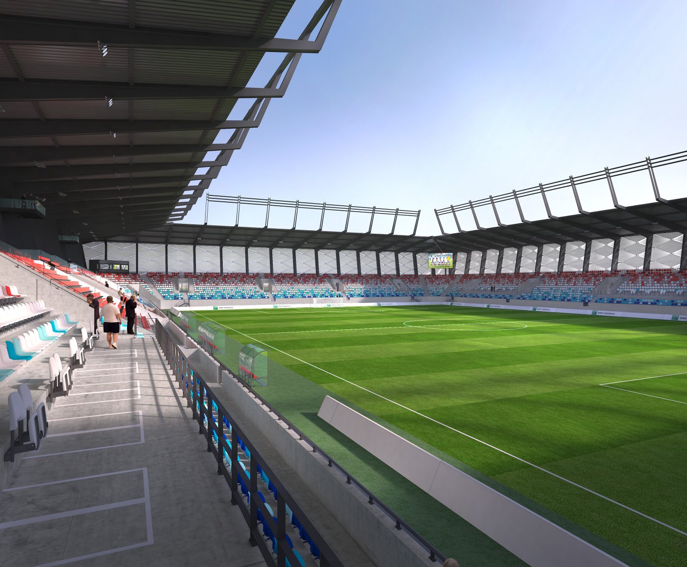 Visuel du projet stade national