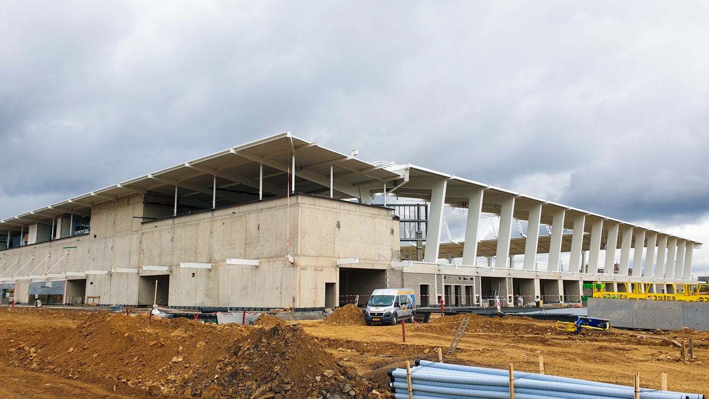 Visite presse du chantier du Stade national luxembourgeois_03.04.2019