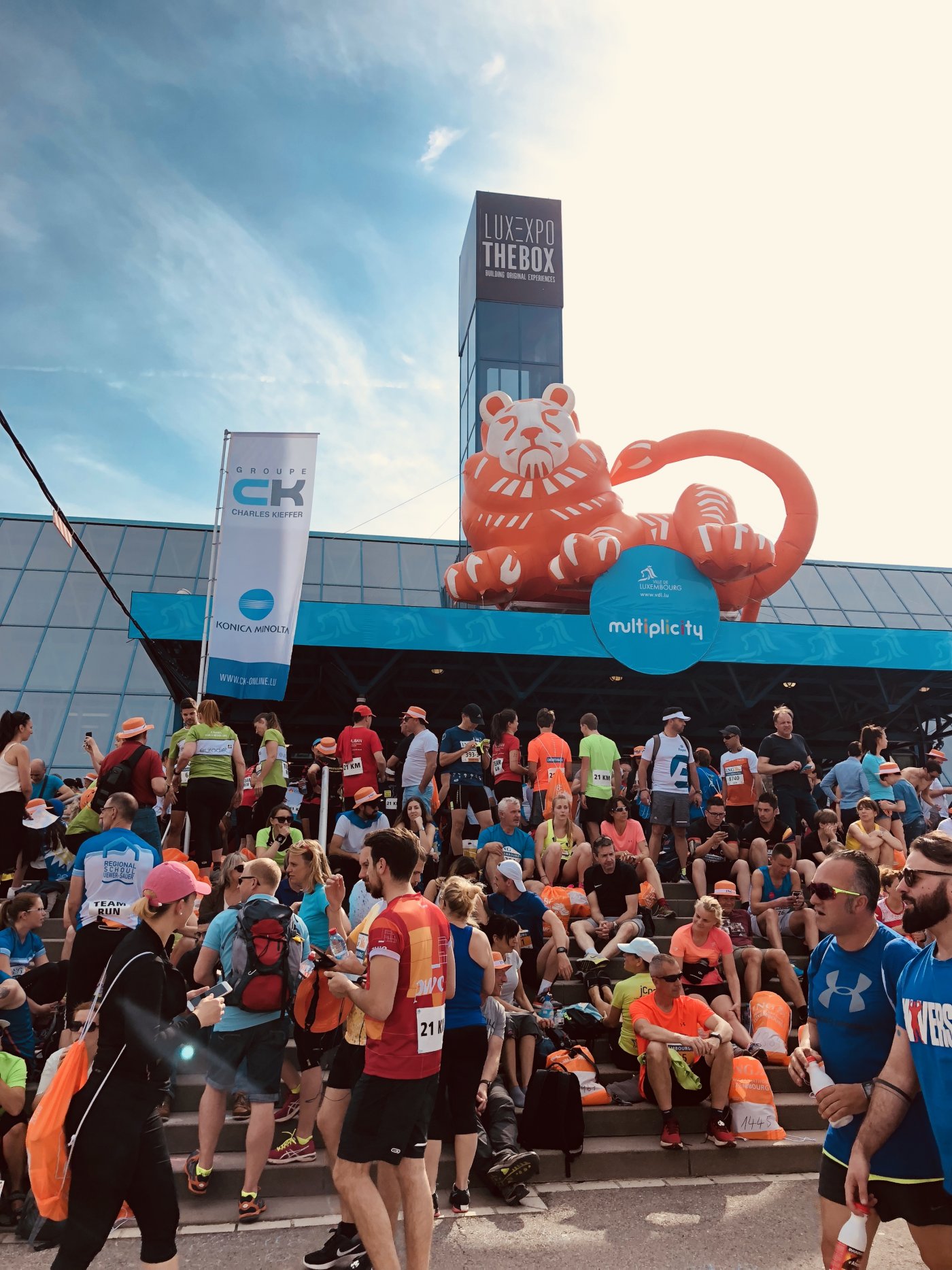 Illustration de l'ING NIGHT MARATHON 2018