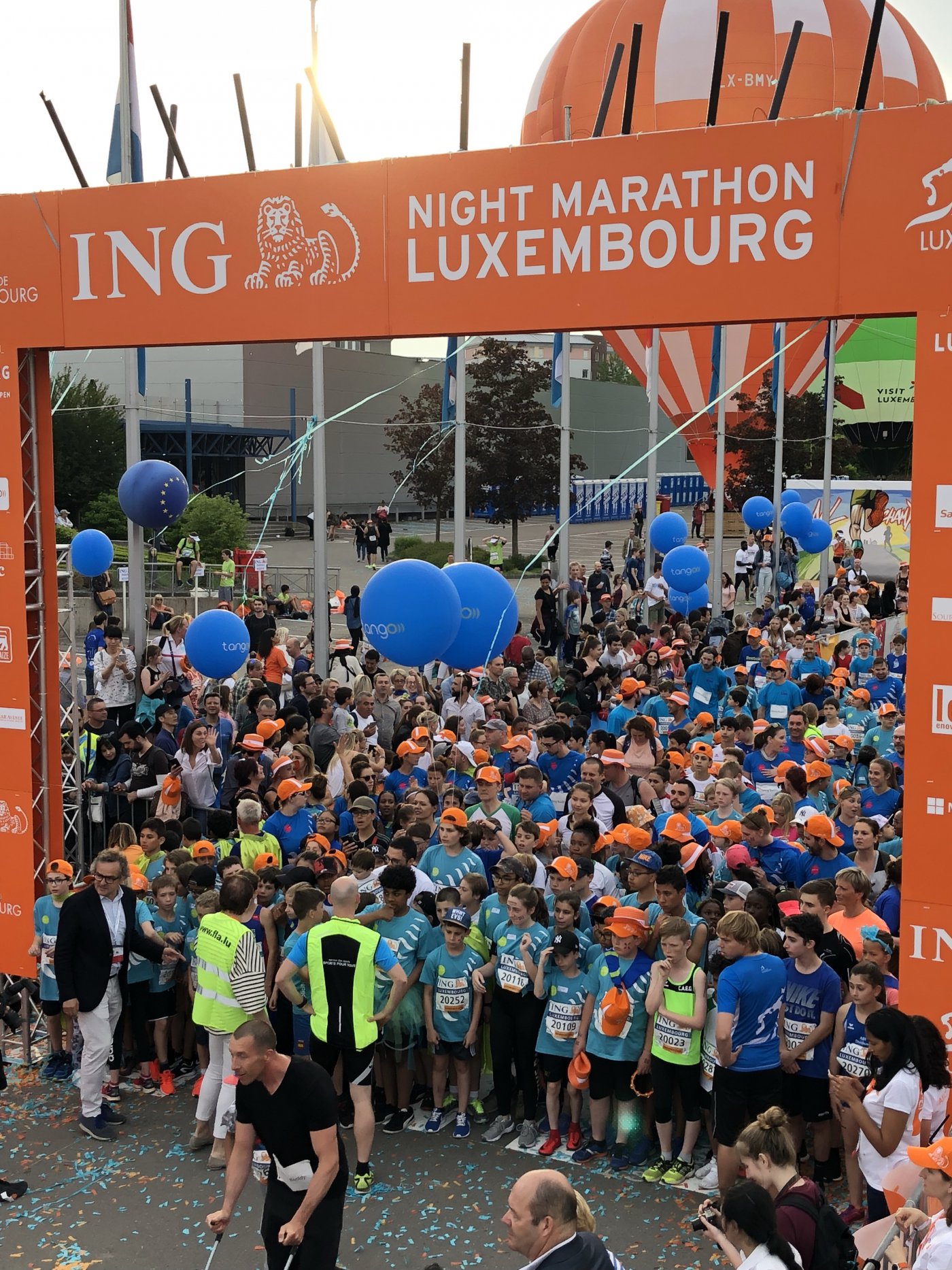 Illustration de l'ING NIGHT MARATHON 2018
