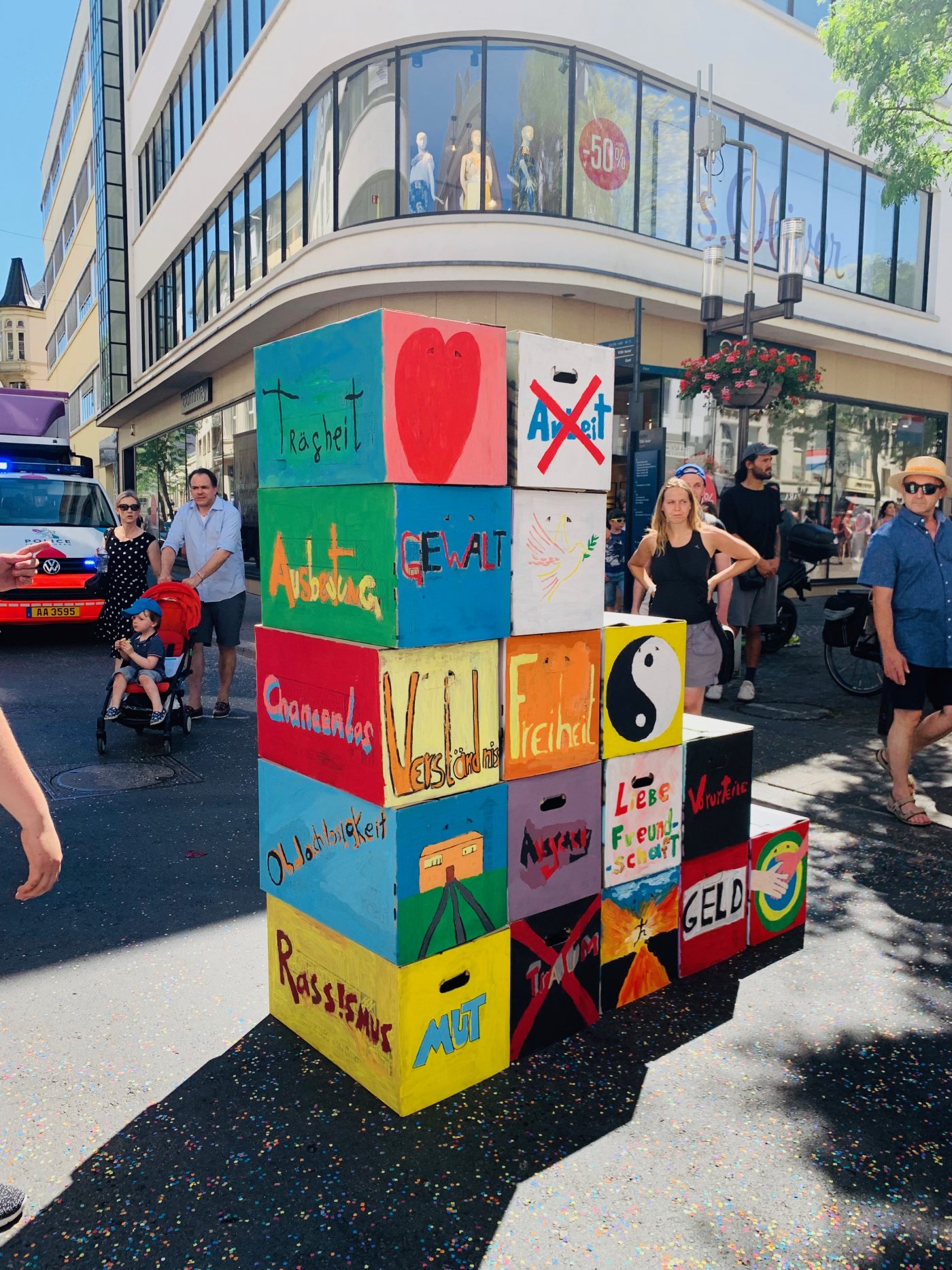 Illustration du cortège Kannerparad 2019