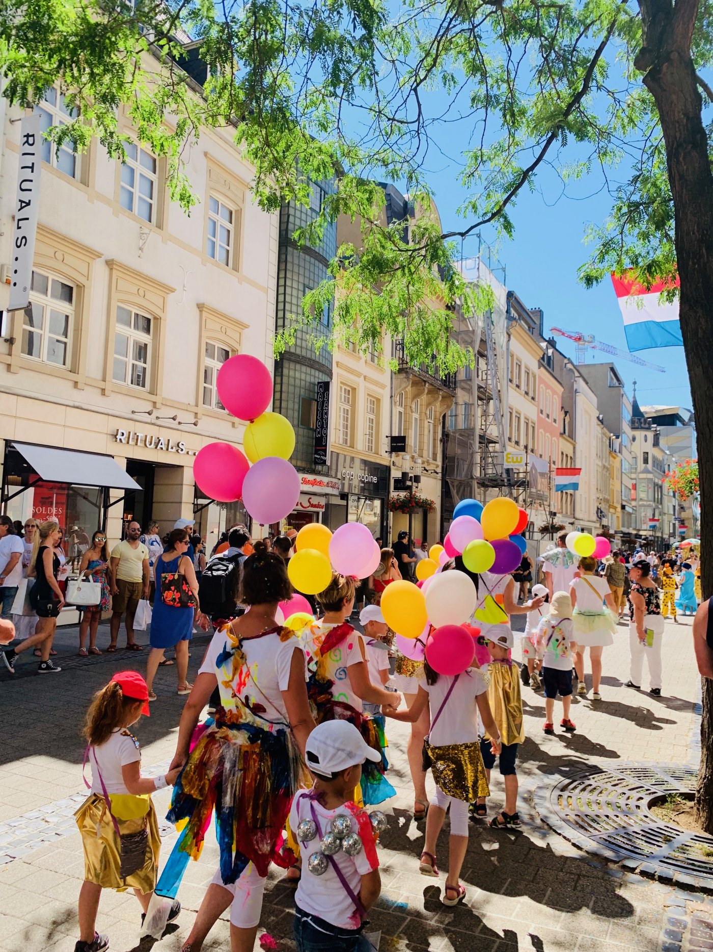 Illustration du cortège Kannerparad 2019