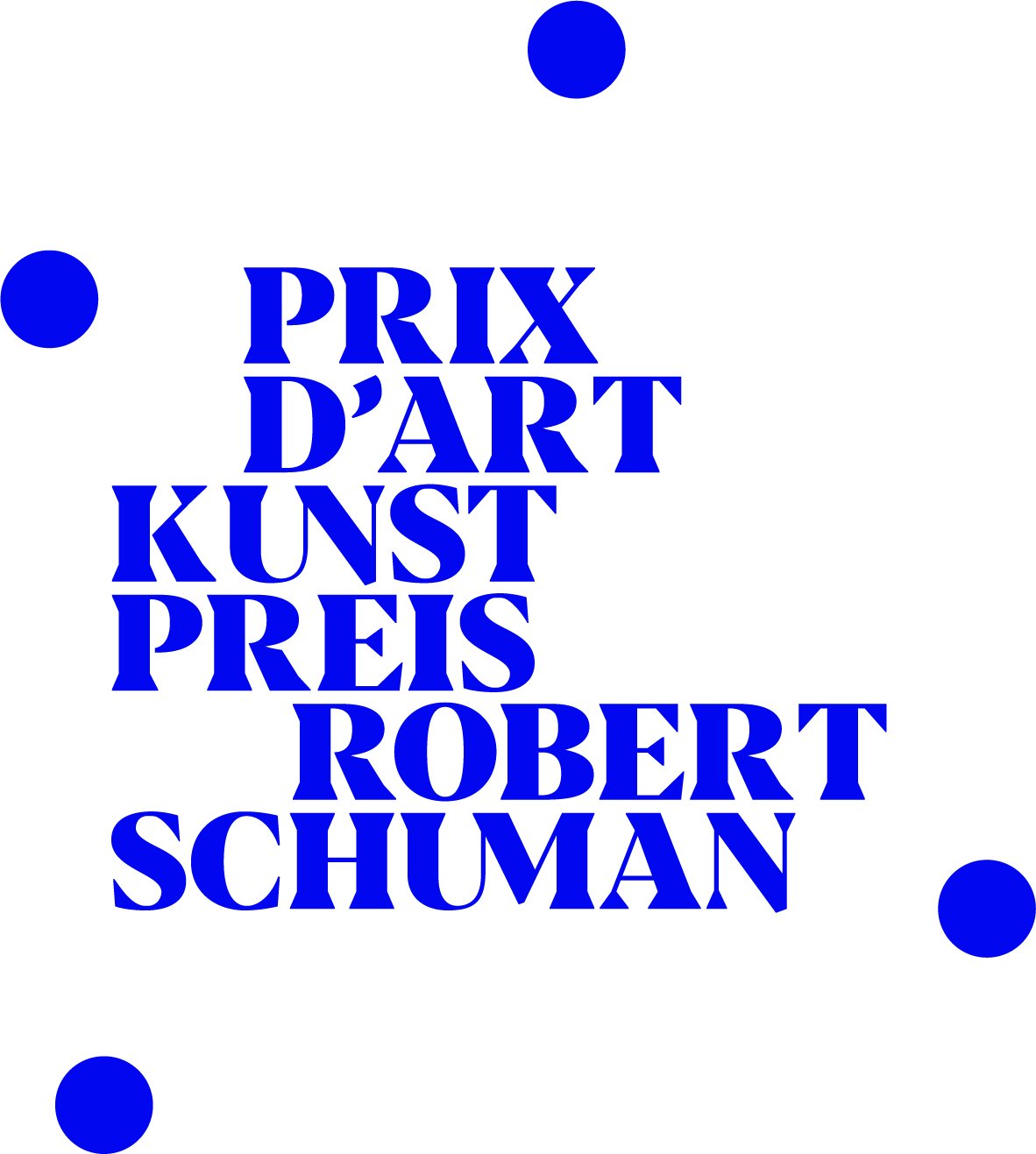 Illustration du logo du Prix d'art Robert Schuman 2019