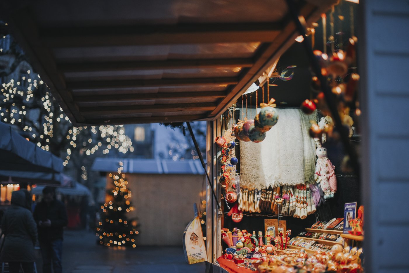 Illustration du marché de noël