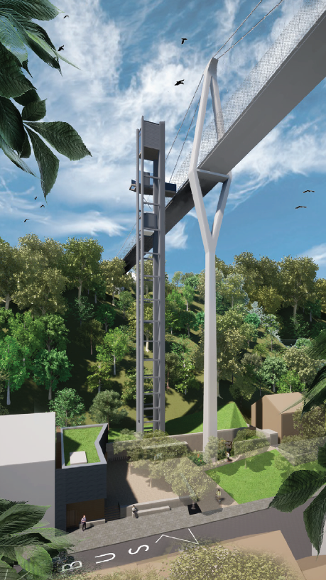 Ascenseur passerelle Cents CWN
