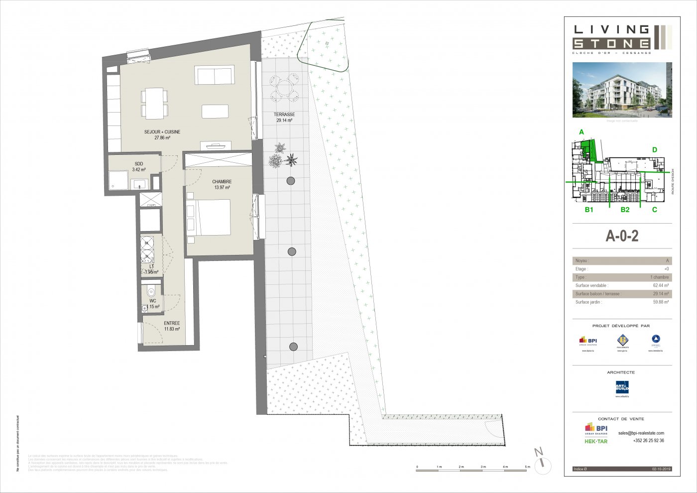 Plan Gasperich Appartement