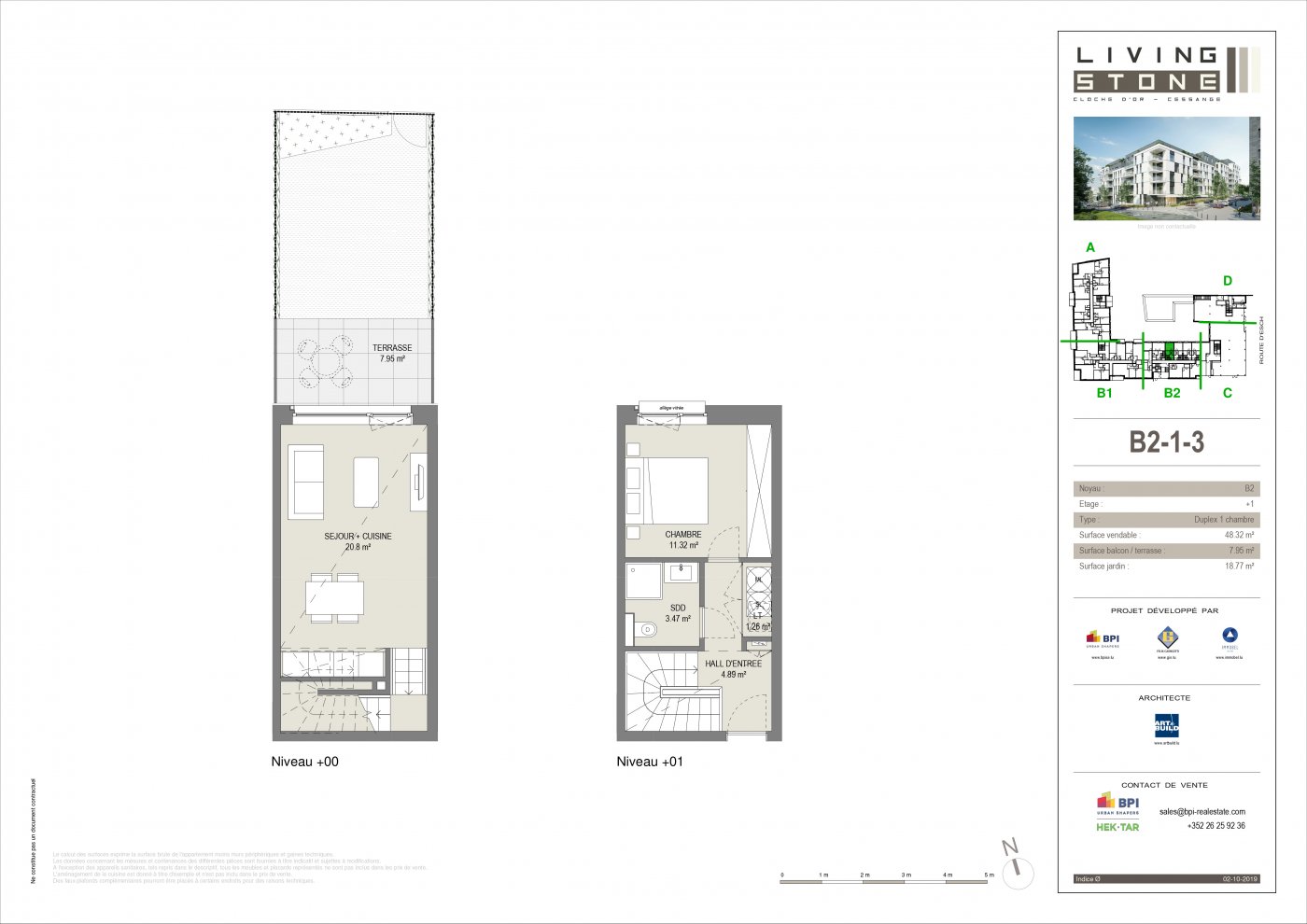 Plan Gasperich Appartement