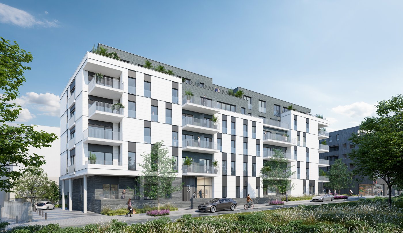 Plan des logements à coût modéré à Gasperich
