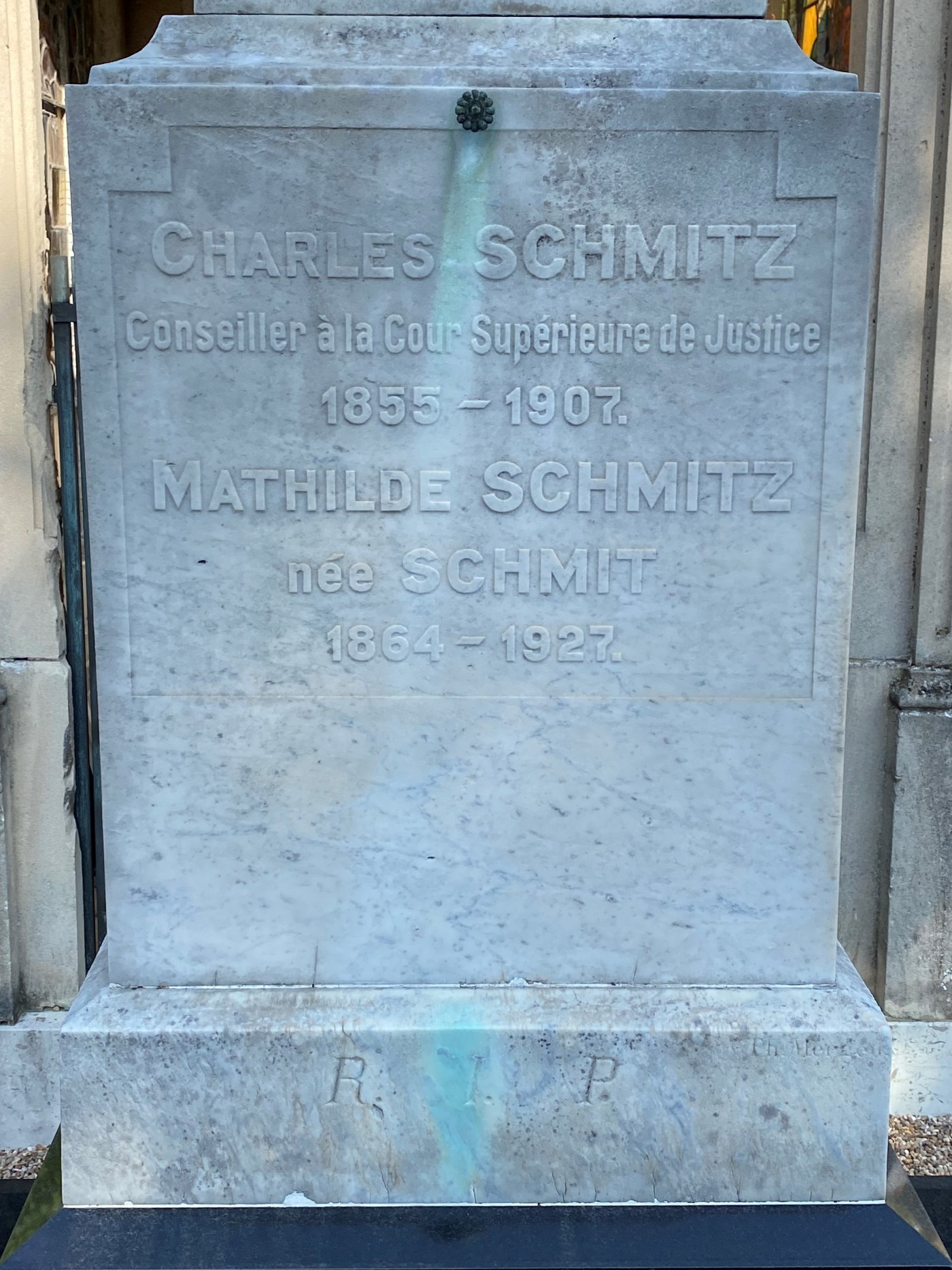 Schmitz Charles tombe