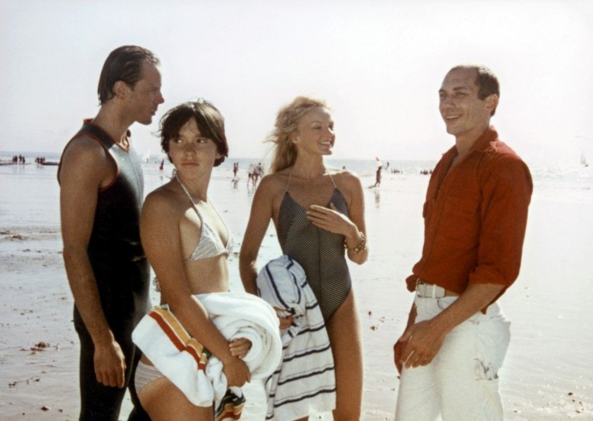 Pauline à la plage