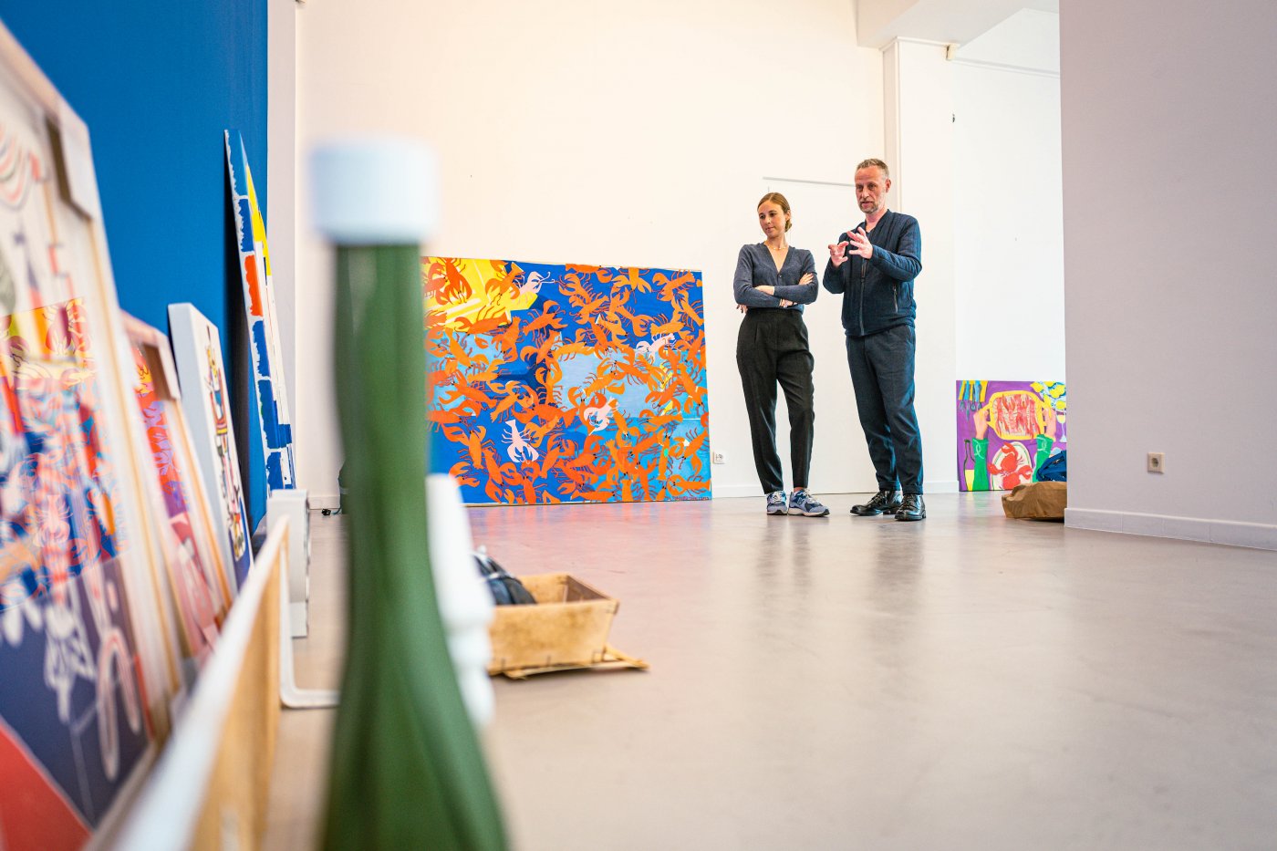 Luxembourg Art Week 2022 Preparations
