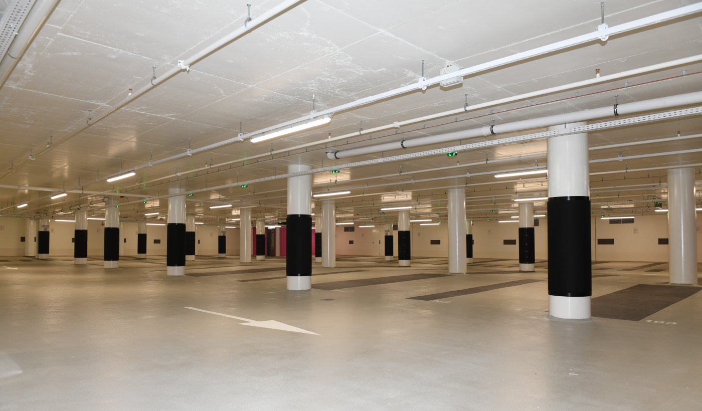 Places de parking dans le parking Knuedler