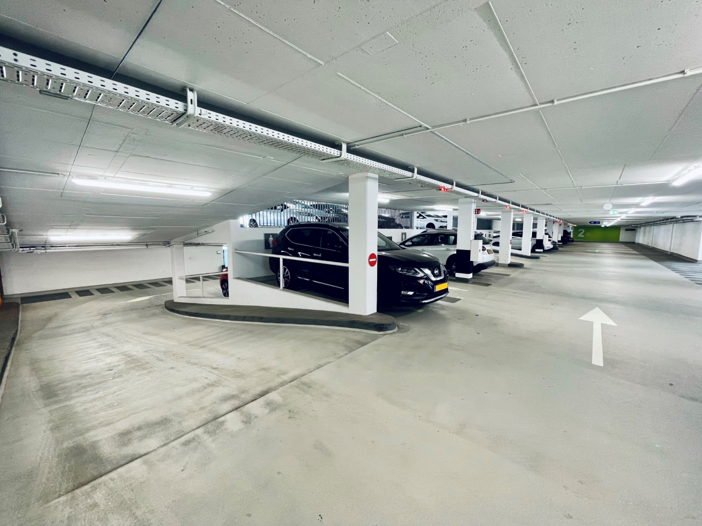 Intérieur du parking