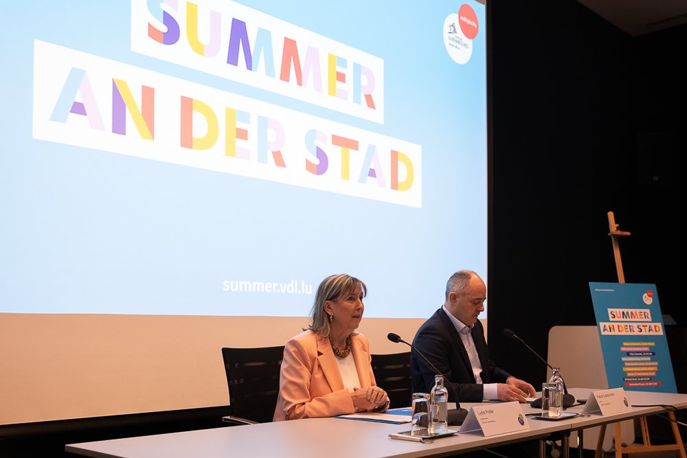 Conférence de presse : Summer an der Stad 2023