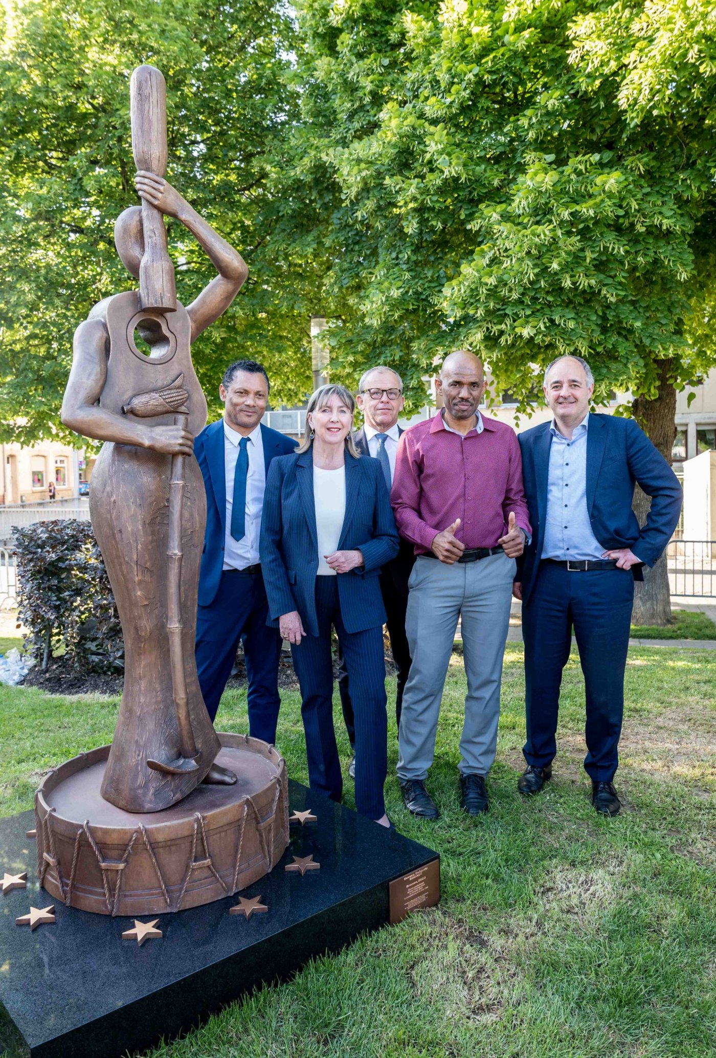 Inauguration sculpture Sodade