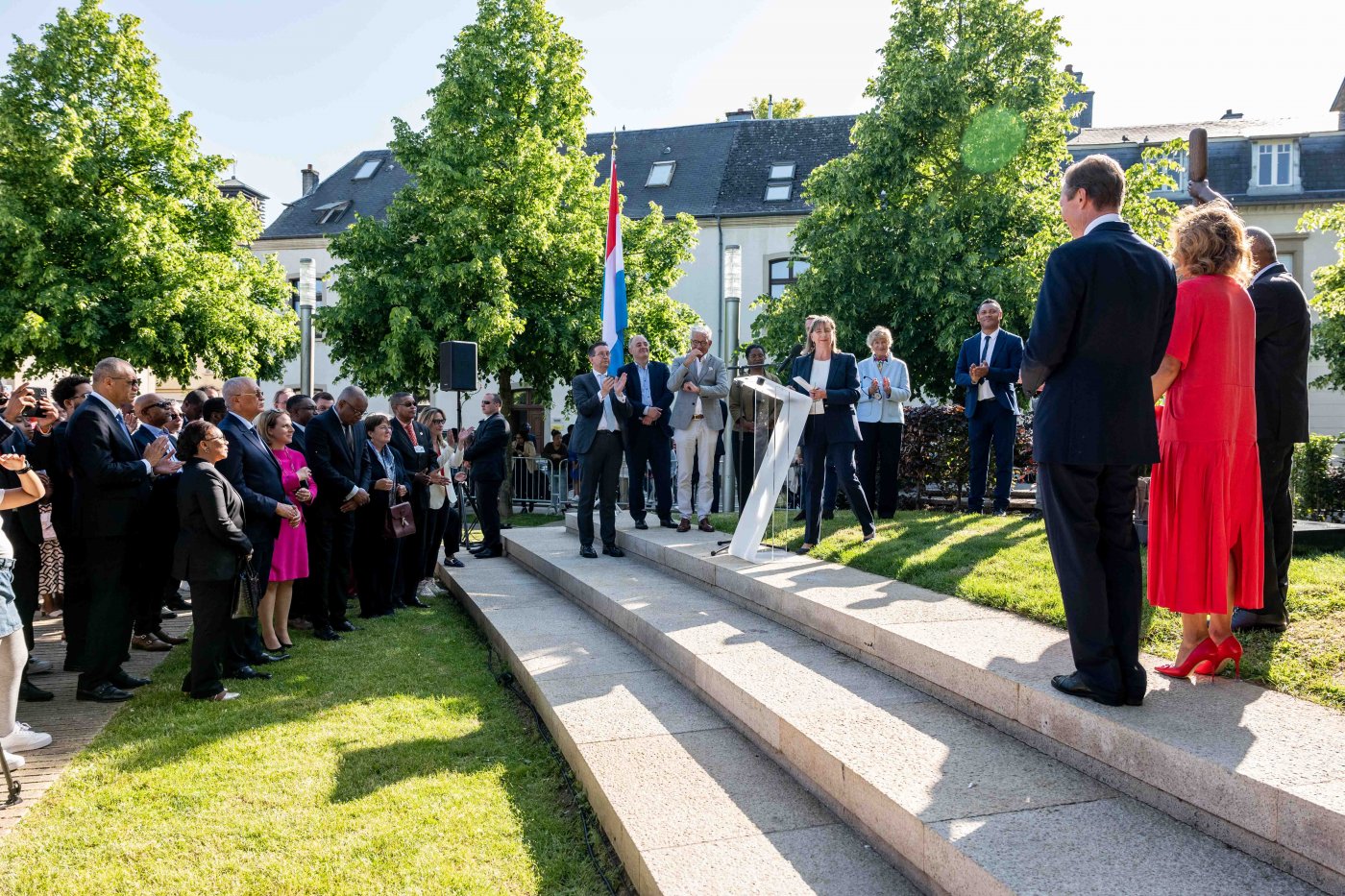 Inauguration sculpture Sodade