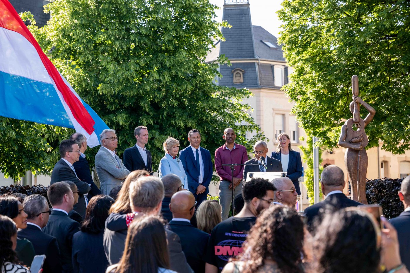 Inauguration sculpture Sodade