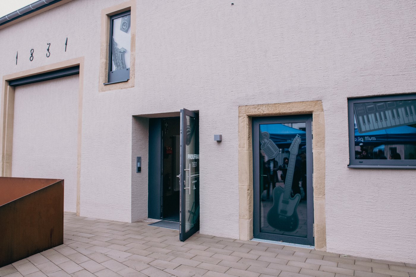 L'annexe du Drescherhaus de l'extérieur