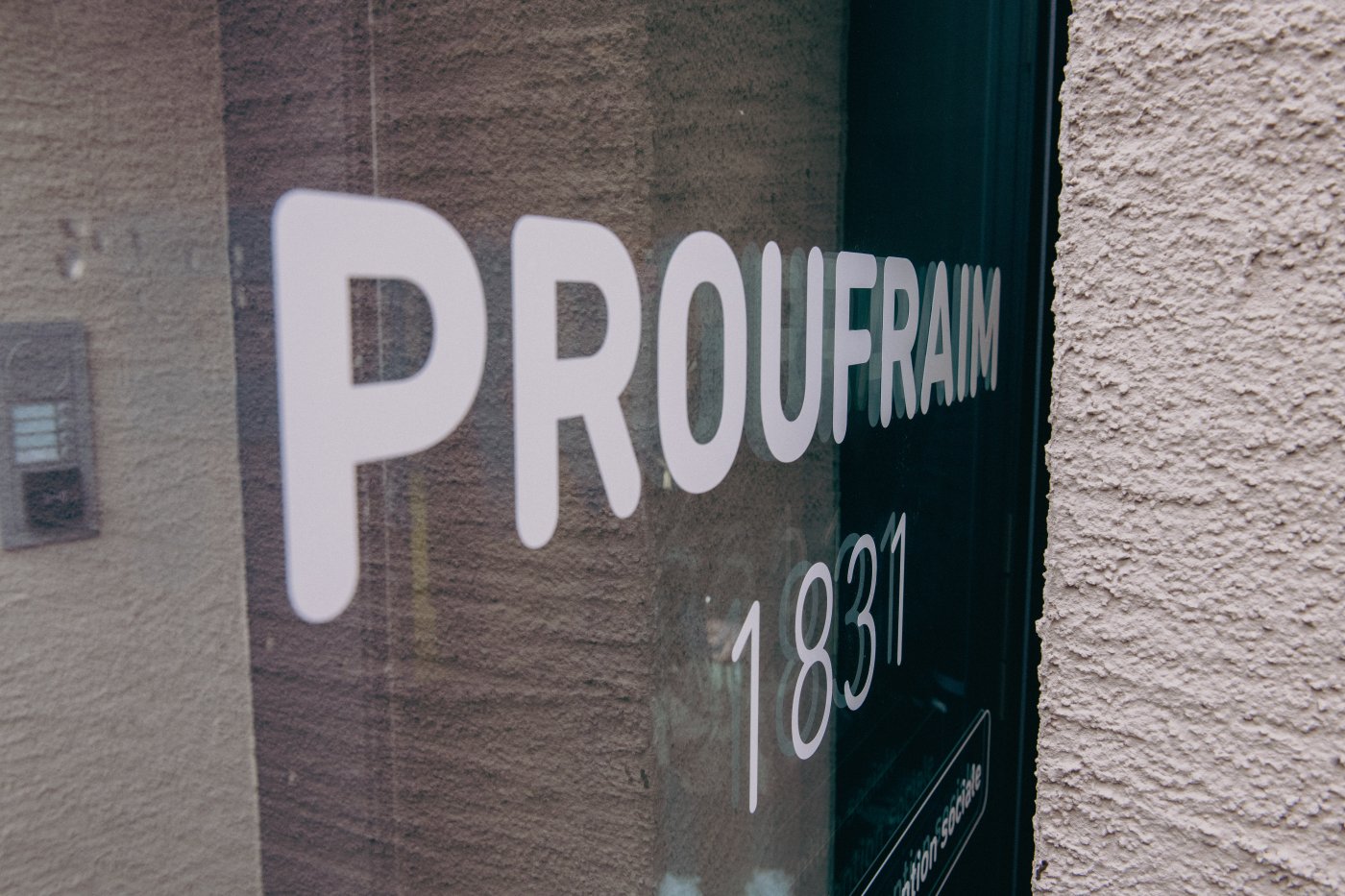 l'entrée du "proufraim 1831"