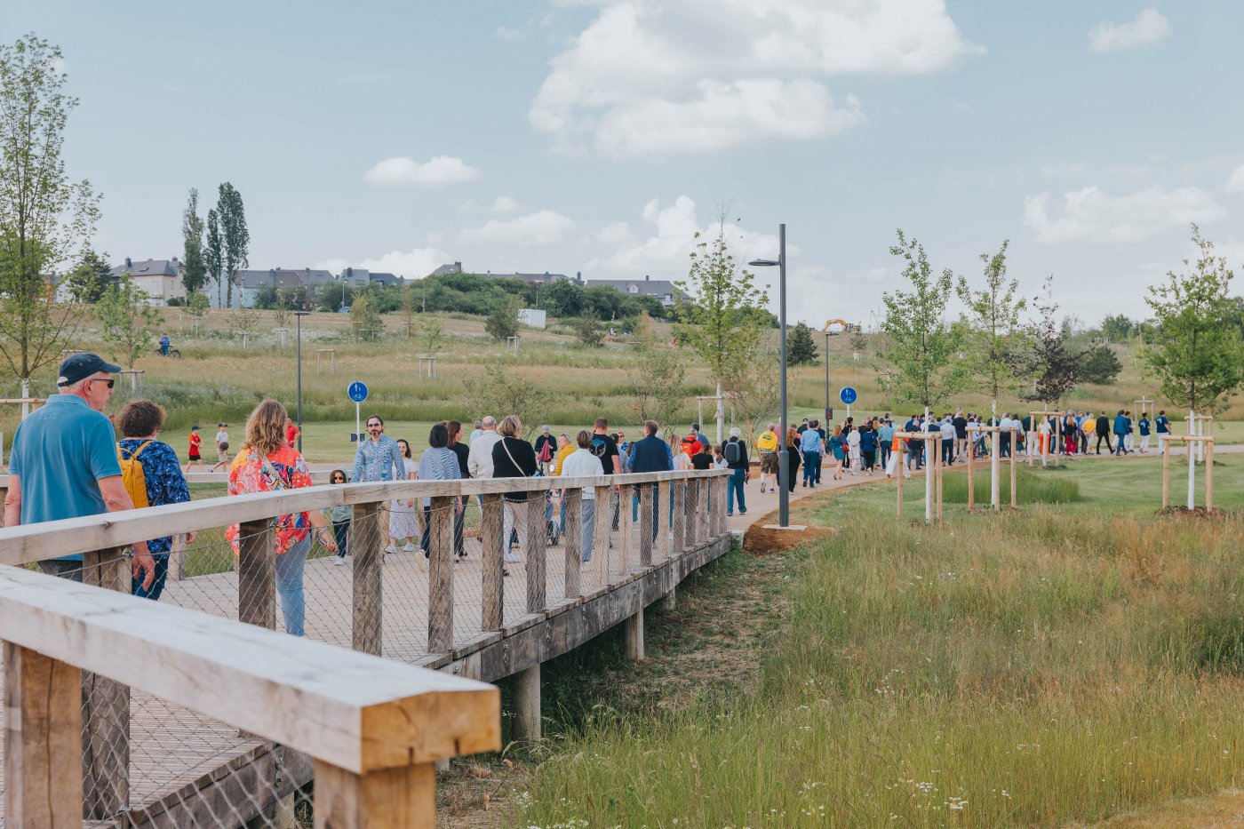 Inauguration parc Ban du Gasperich 2023