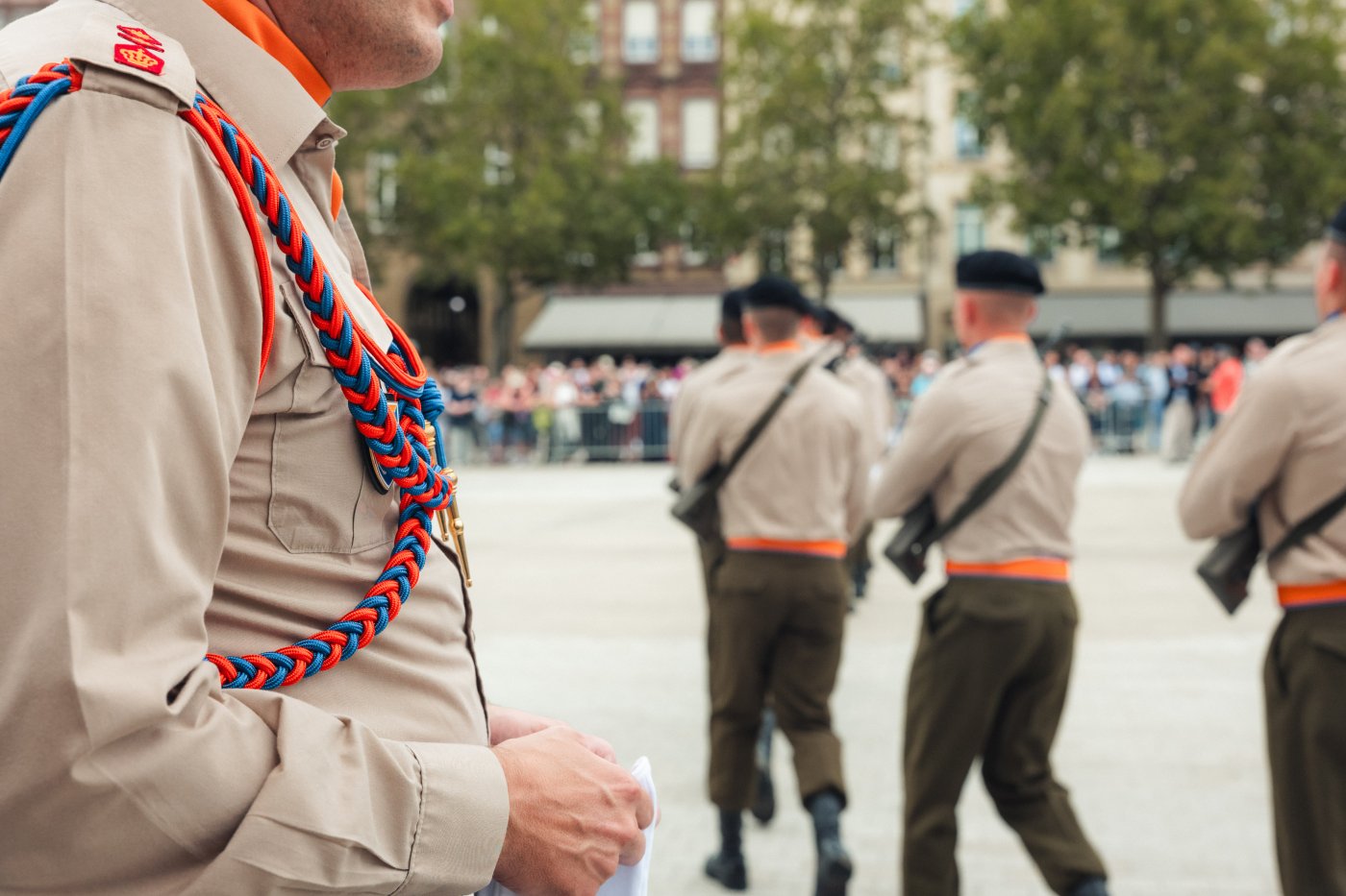 chemise d'un soldat