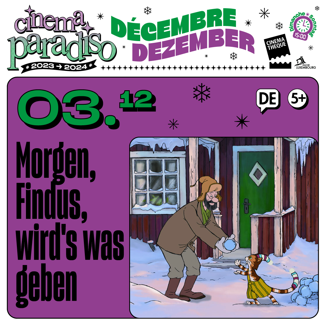Morgen, Findus, wird’s was geben