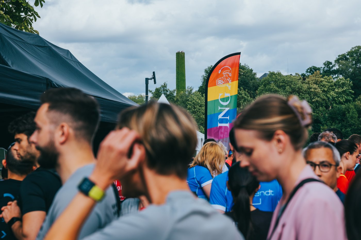 Image de coureurs lors du Pride Run 2023