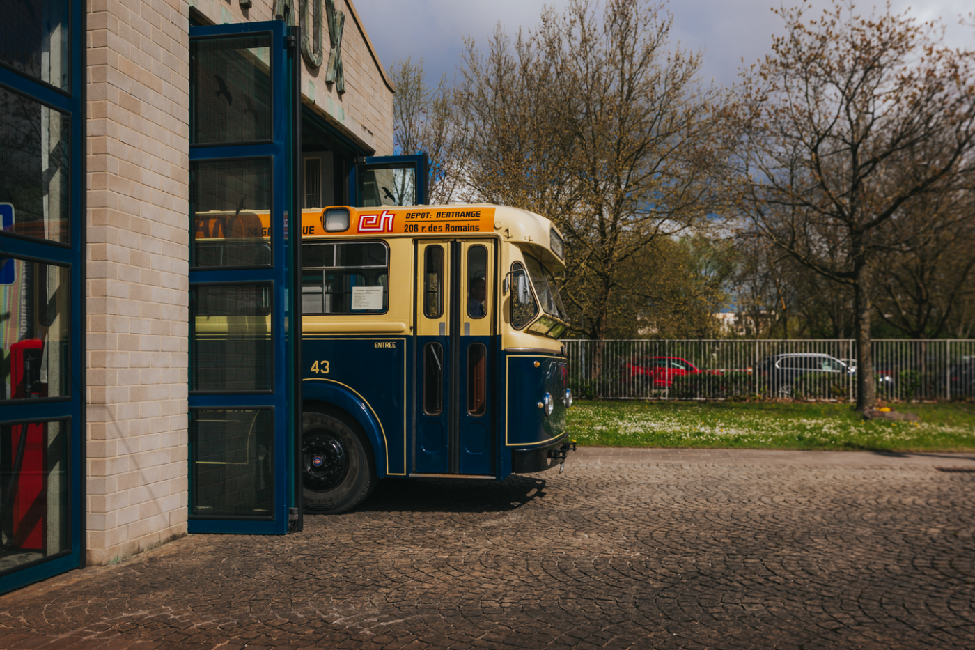 Image de l'entrée du musée des tramways