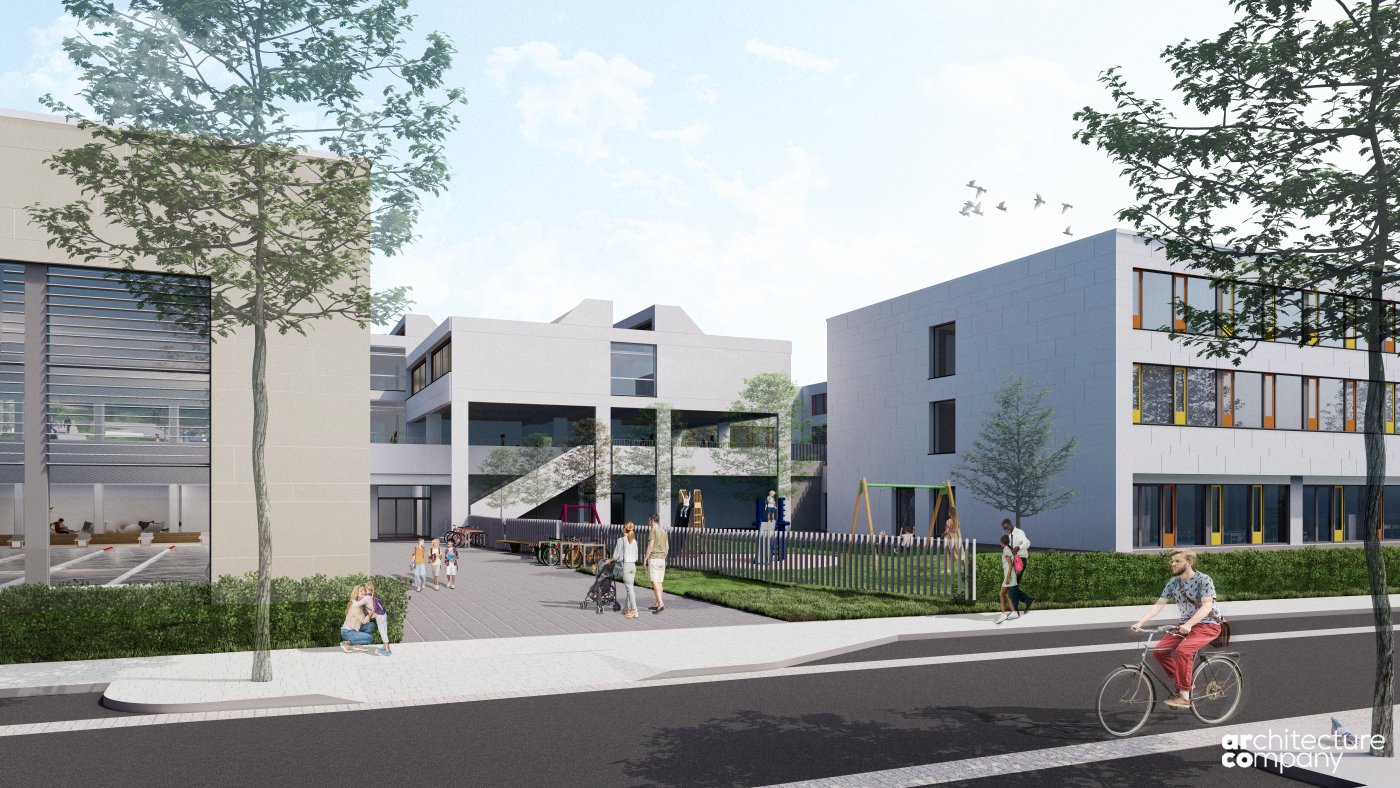Infrastructure sportive et scolaire à dommeldange