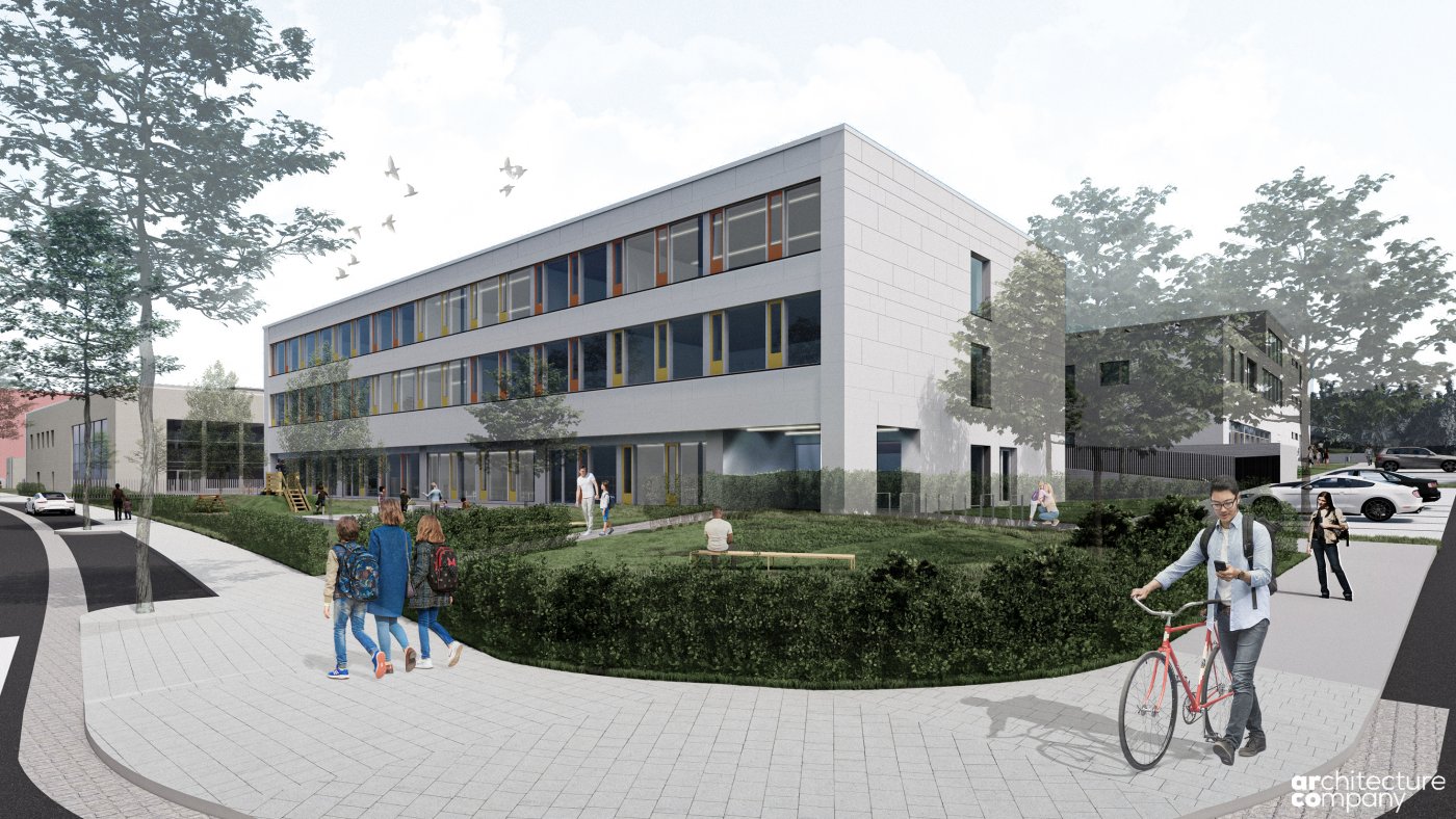 Infrastructure sportive et scolaire à dommeldange
