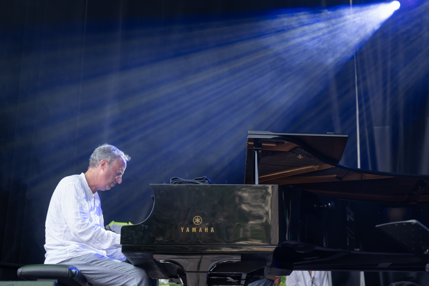 Image d'un pianiste sur scène