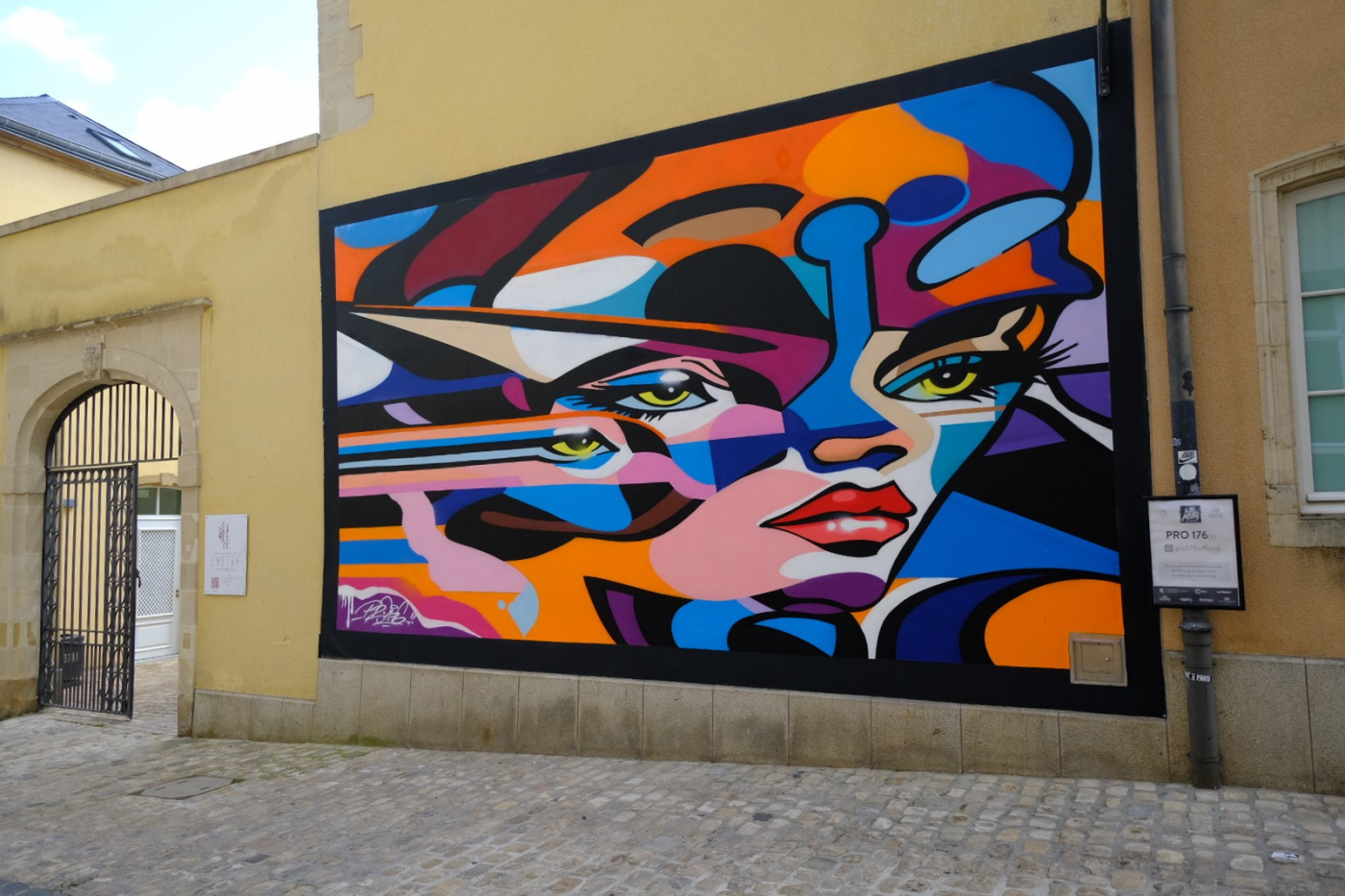 Image du mural finalisé de Pro176