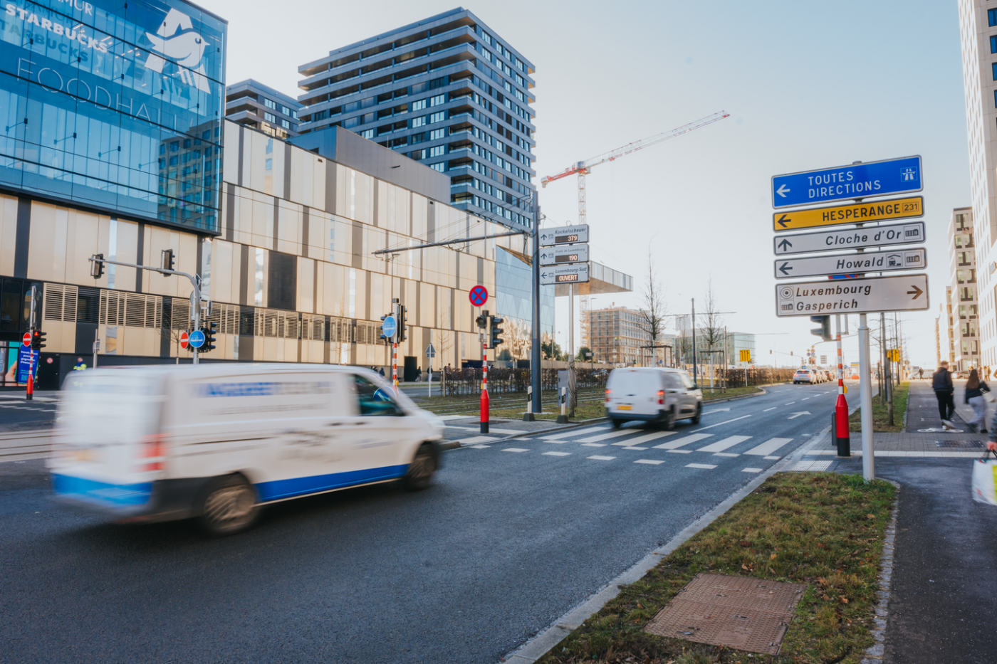 Photo du boulevard Kockelscheuer