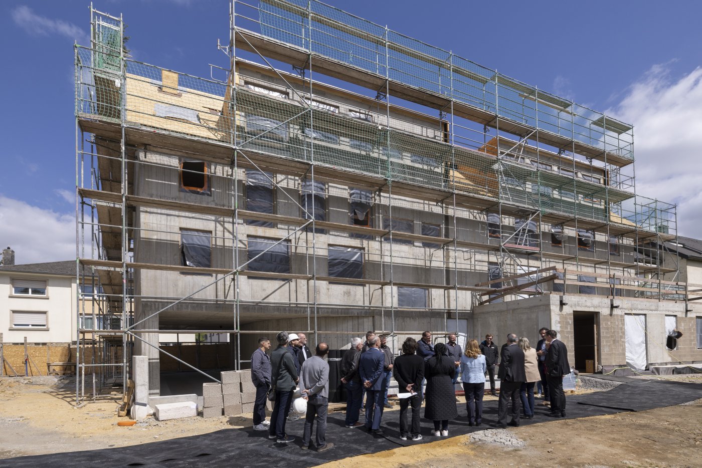 Fête du bouquet : Construction de 10 appartements locatifs