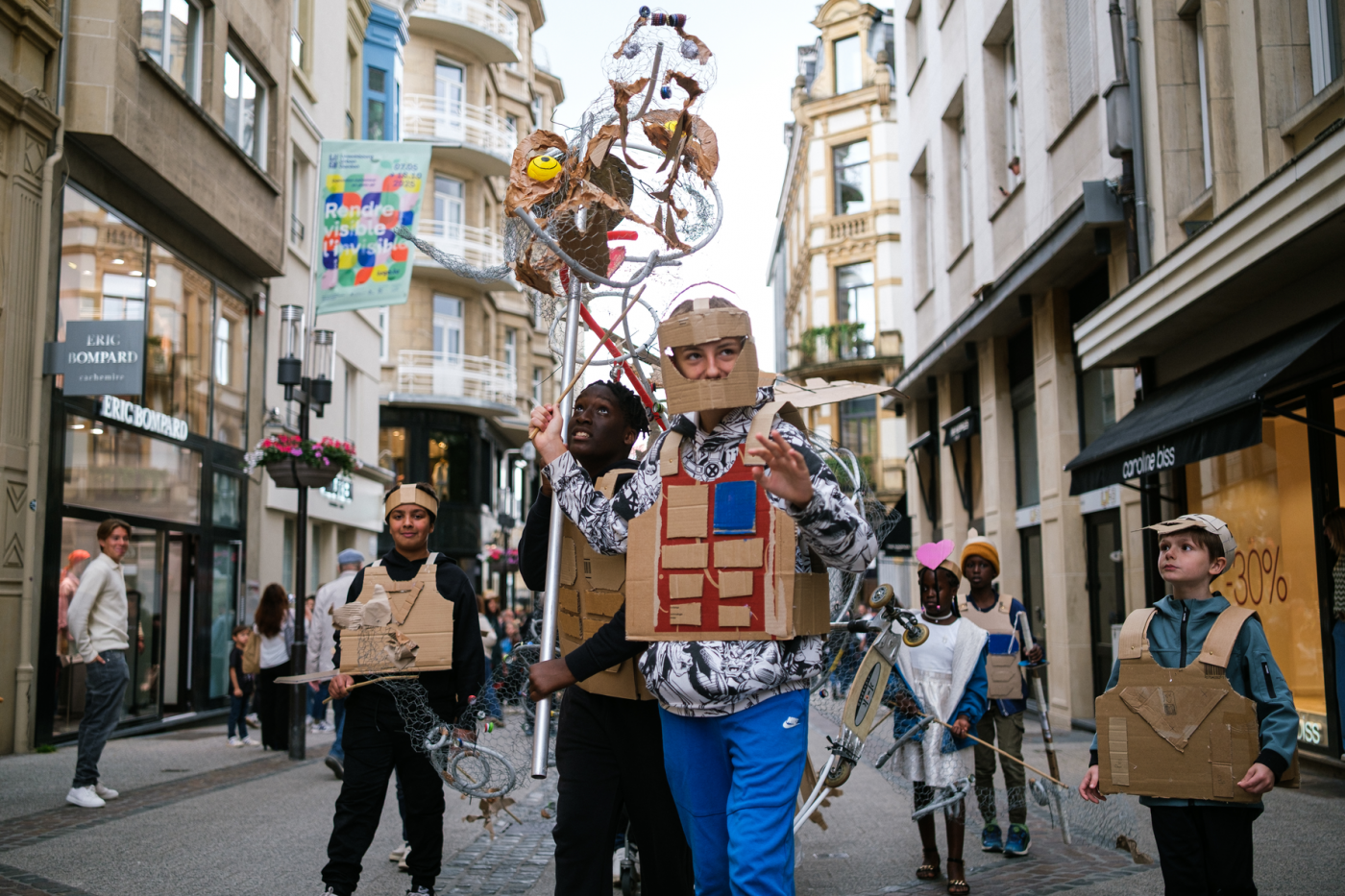 Image de la parade des enfants