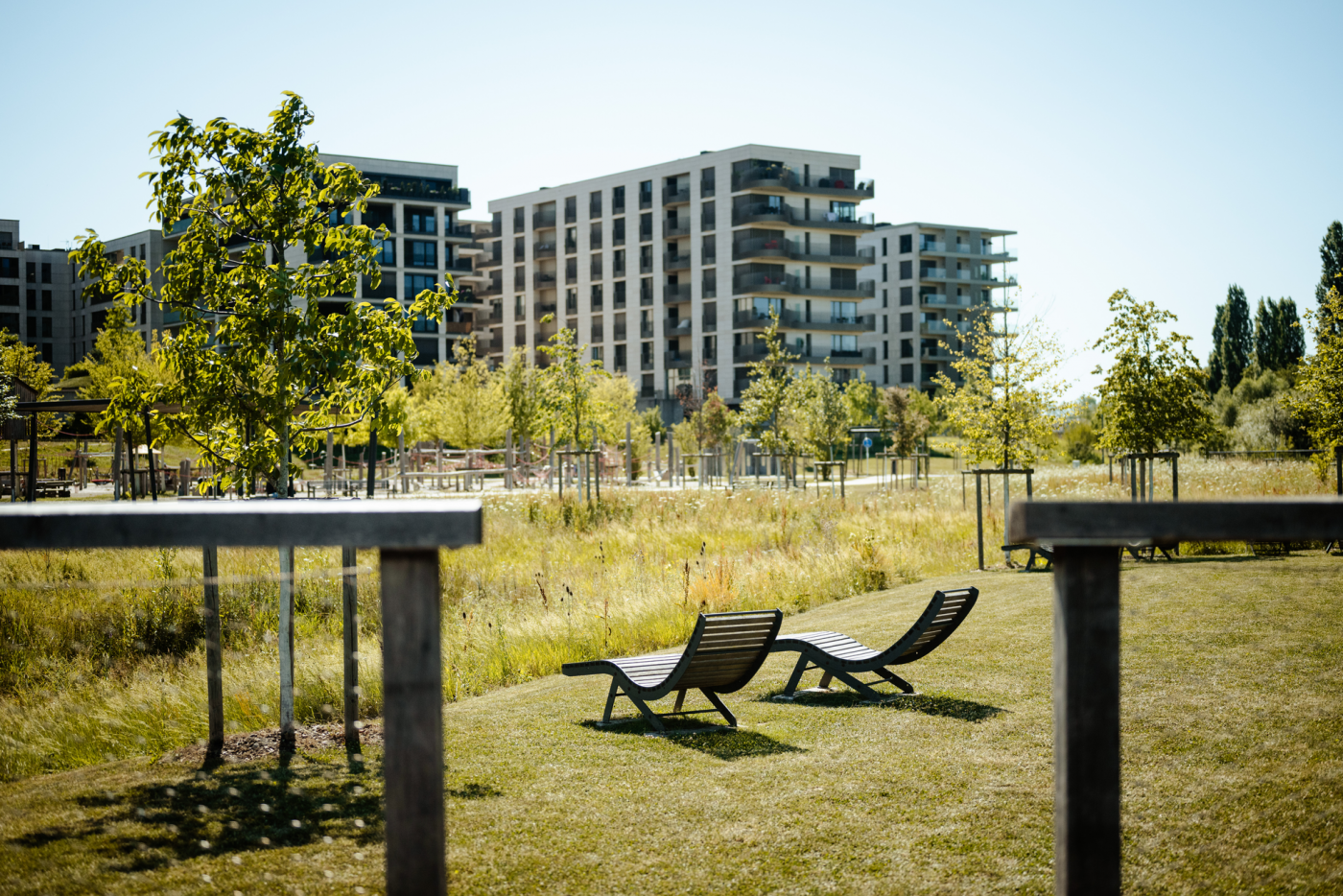 Image de l'aire de jeux du parc Gasperich