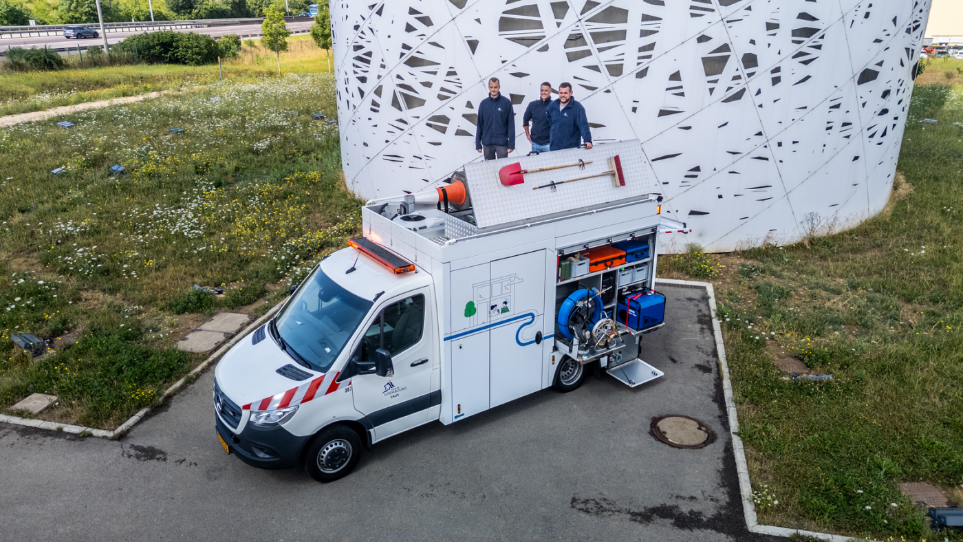 Camion fuite