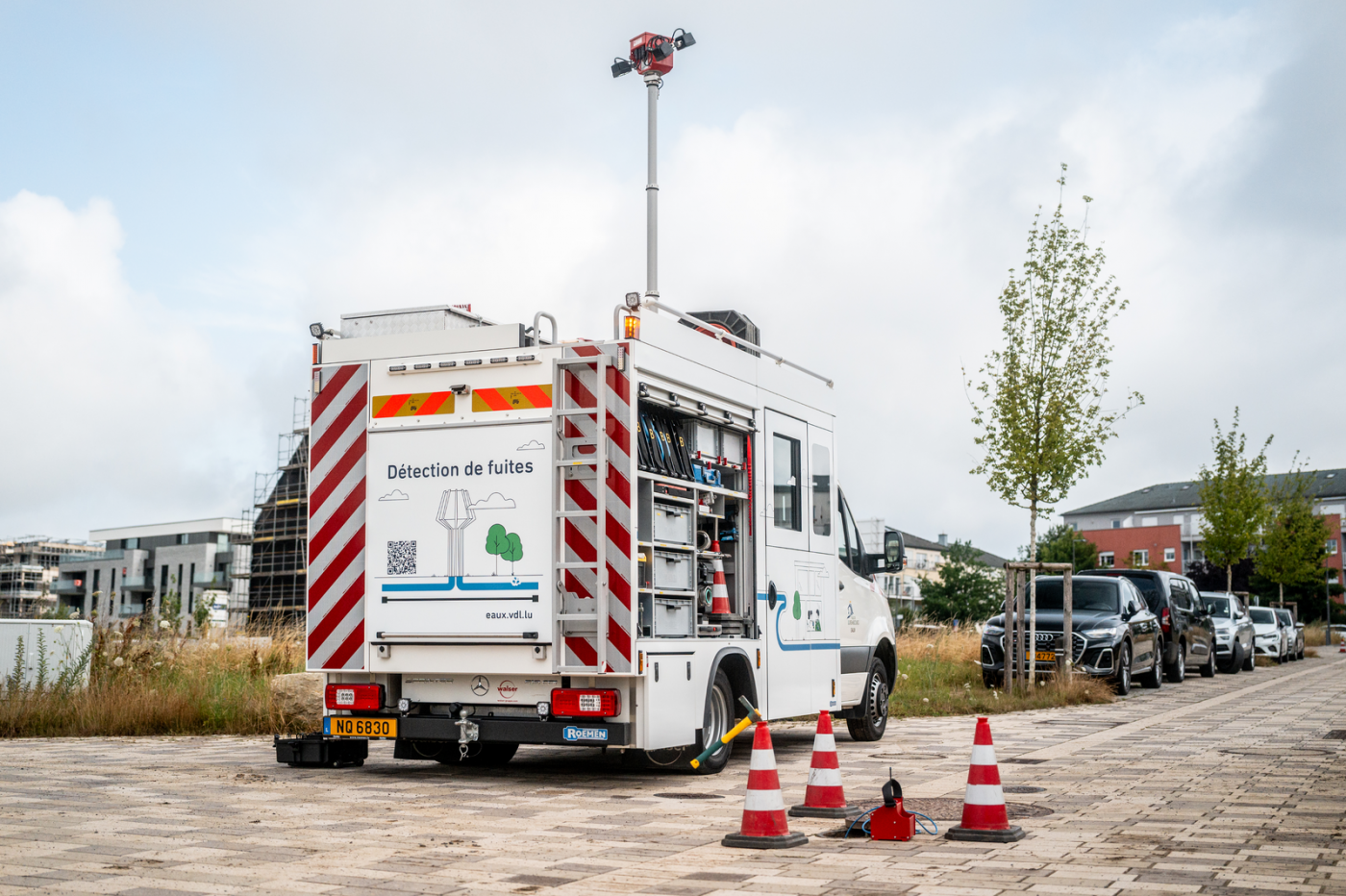 Camion fuite