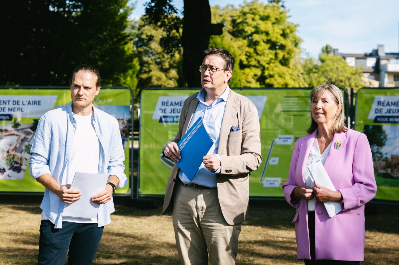 Conférence de presse parc Merl