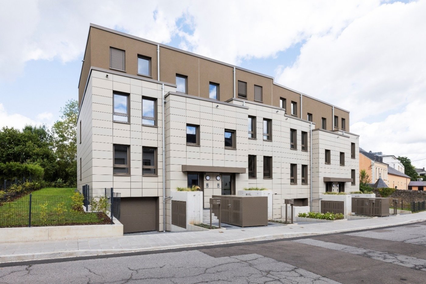 Inauguration : 4 maisons bi-familiales destinées à la location