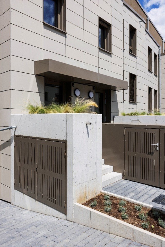 Inauguration : 4 maisons bi-familiales destinées à la location