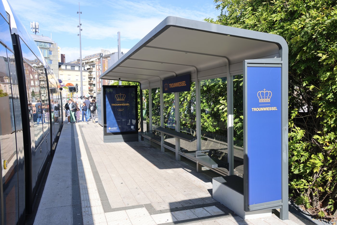 Luxtram : Station Trounwiessel