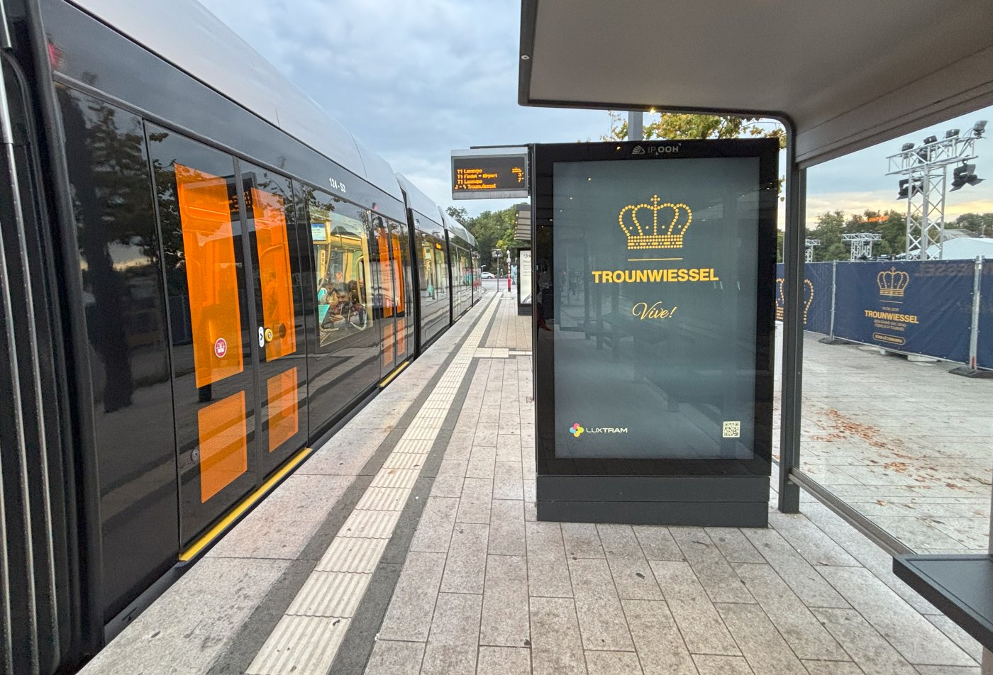 Luxtram : Station Trounwiessel