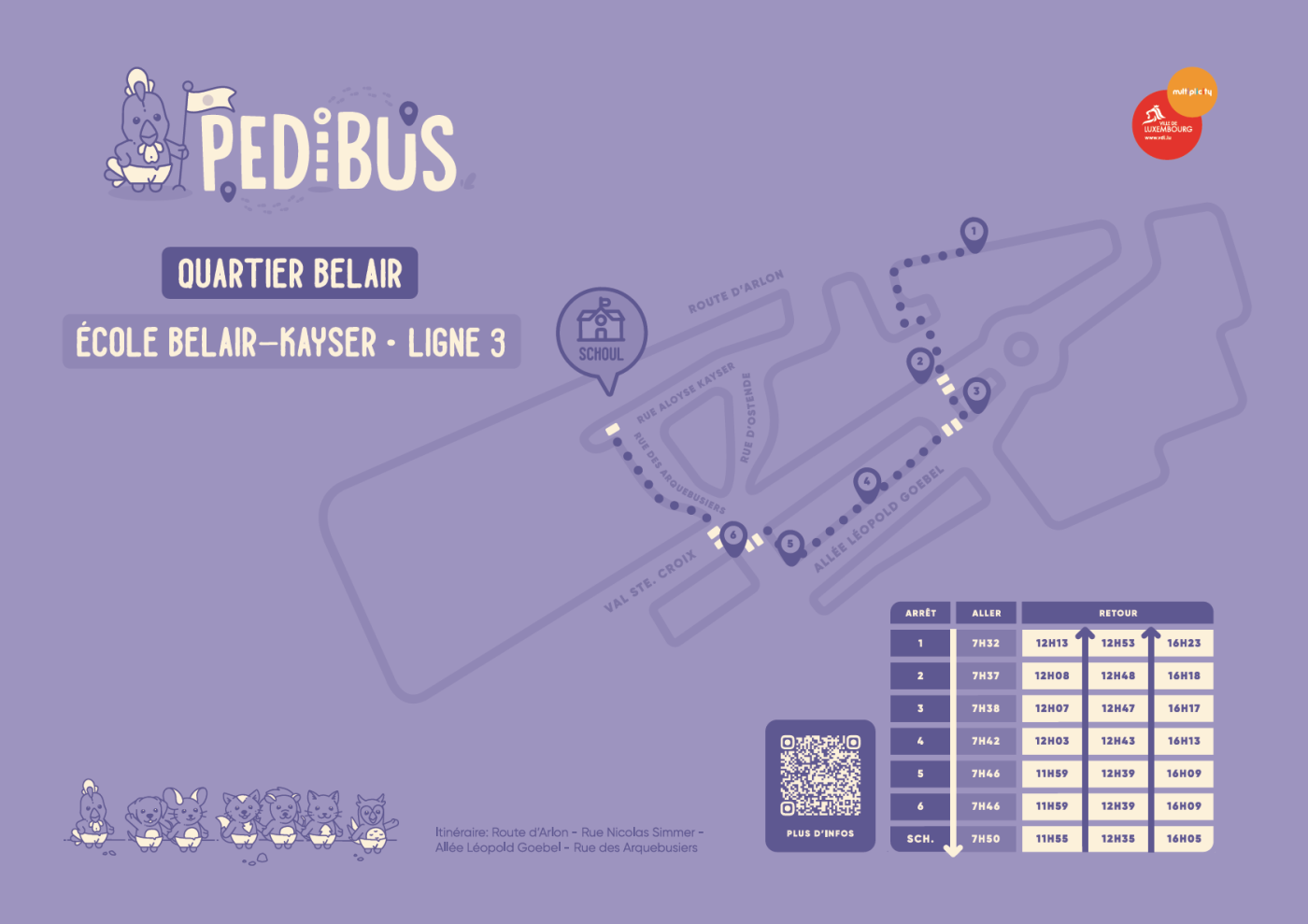Pedibus - Belair-Kayser L3