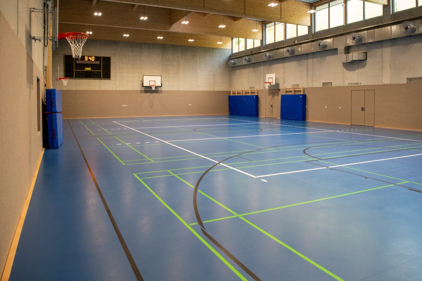 Dossier de presse Hall sportif provisoire - Dommeldange