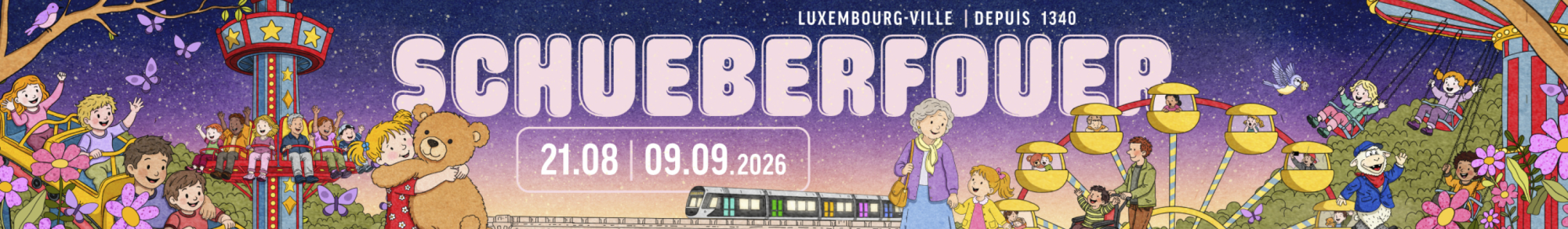 Schueberfouer 2026 21.08 - 09.09.2026