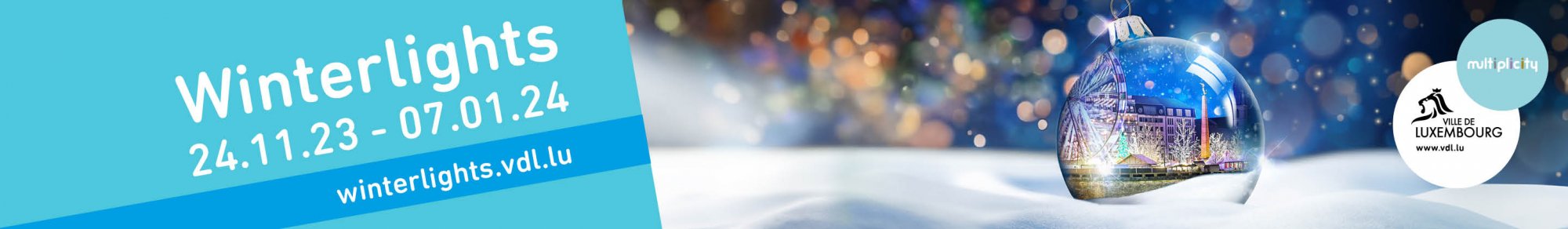 Banner de l'événement Winterlights 2023