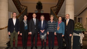 Le maire de Berlin et le Collège des bourgmestre et échevins